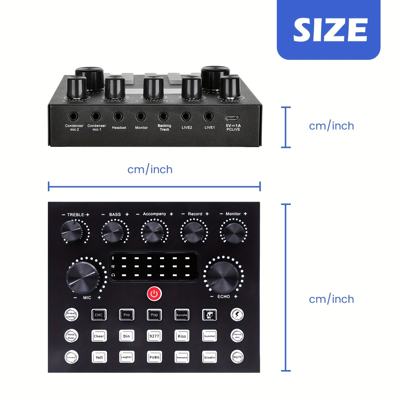 Home Studio Recording Kit Podcast Music Mixer Equipment Condenser Microphone Set